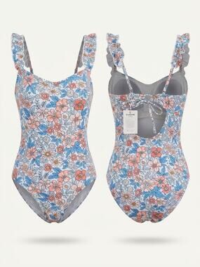 Eomenie Women's One Piece Swimsuit Tummy Control Slimming, Large